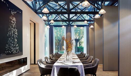 私人会所篇 私人别墅会所设计 绅士般精致现代装饰 时尚中透露着贵族气质