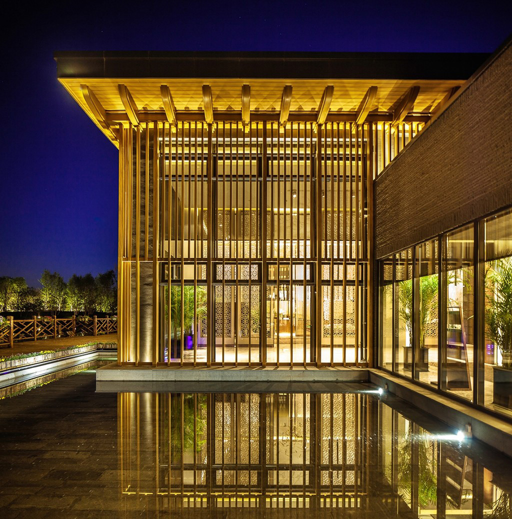 北京密云新城会所 建筑亮化照明赏析